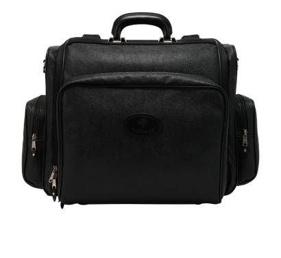 Vintage Suitcase, &pound;190, Handbags, Black, Canvas, Front view